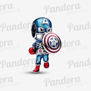 Pandora Marvel The Avengers Captain America Charm